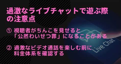 ライブ チャット 過激